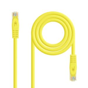 Nanocable - Cable de red latiguillo RJ45 LSZH Cat.6A UTP AWG24 - Amarillo - 2.0m