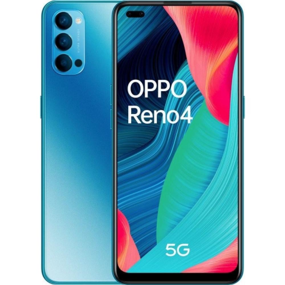 Oppo - Smartphone Reno4 - 5G - NFC - 6.4" FHD+ (2400x1080) - 8/128GB - Azul