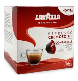 Cápsula Lavazza Espresso Cremoso para cafeteras Dolce Gusto/ Caja de 16