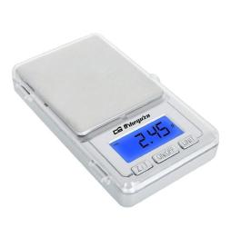 Báscula de Cocina Electrónica Orbegozo PC 3000/ hasta 100g/ Plata