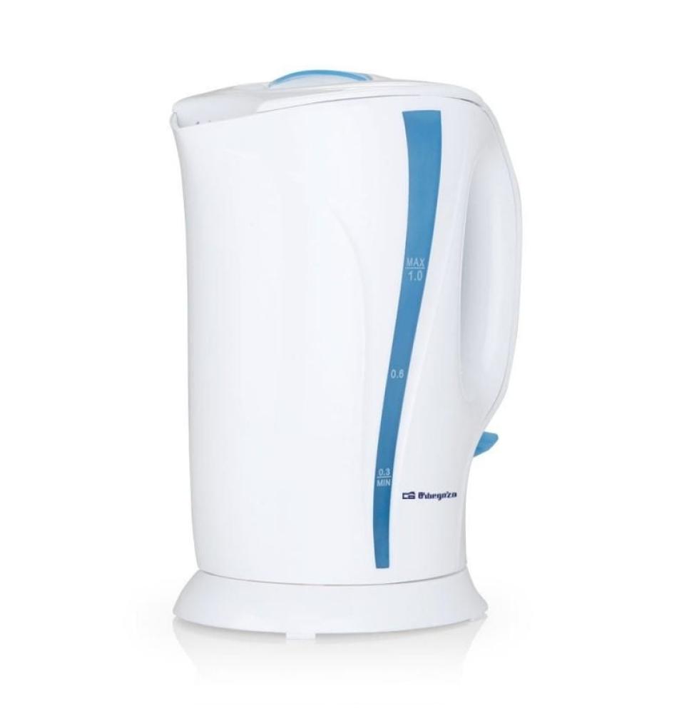 Hervidor de Agua Orbegozo KT 5002/ 900W/ Capacidad 1L