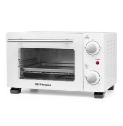 Horno de Sobremesa Orbegozo HO 975/ 800W/ Capacidad 10L/ Blanco