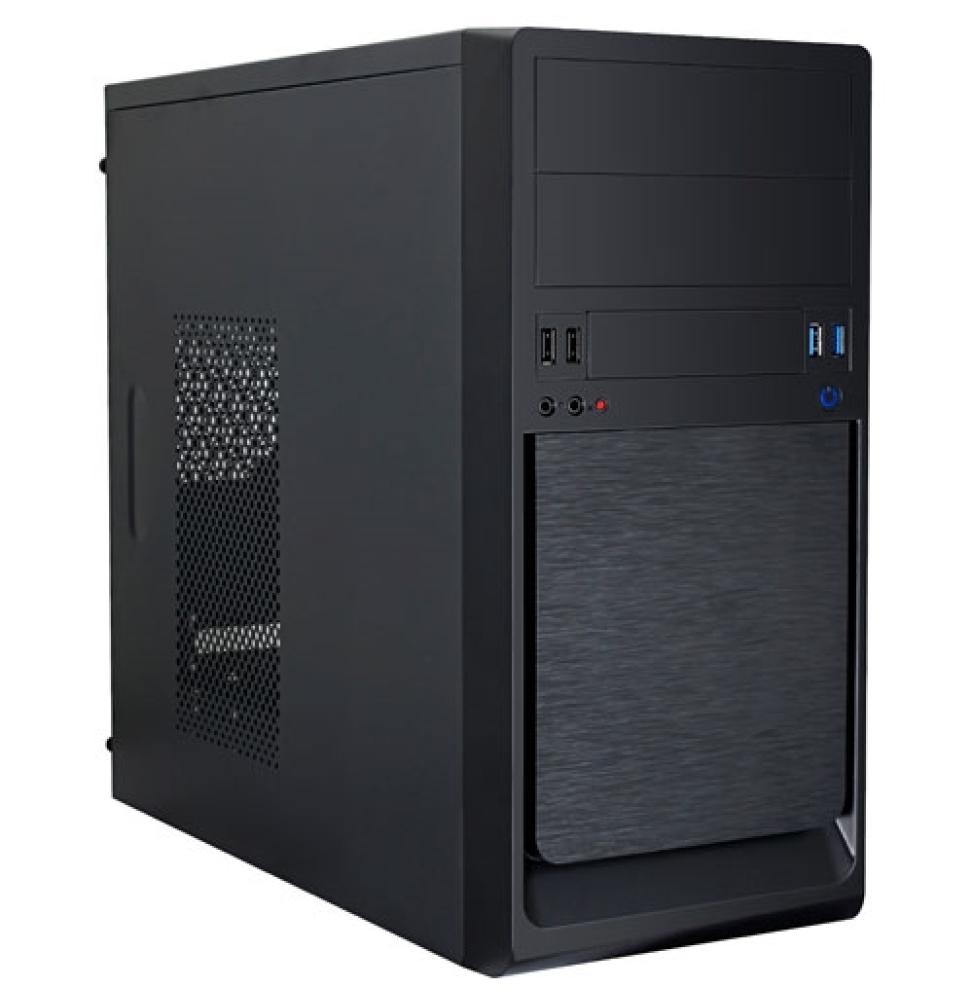 Caja microATX Unykach UK-6023 U3 Negra - FA 500w - 2x USB 2.0 + 2x USB 3.0 frontales - 2 bahías 5 1/4 + 1 bahía 3 1/2