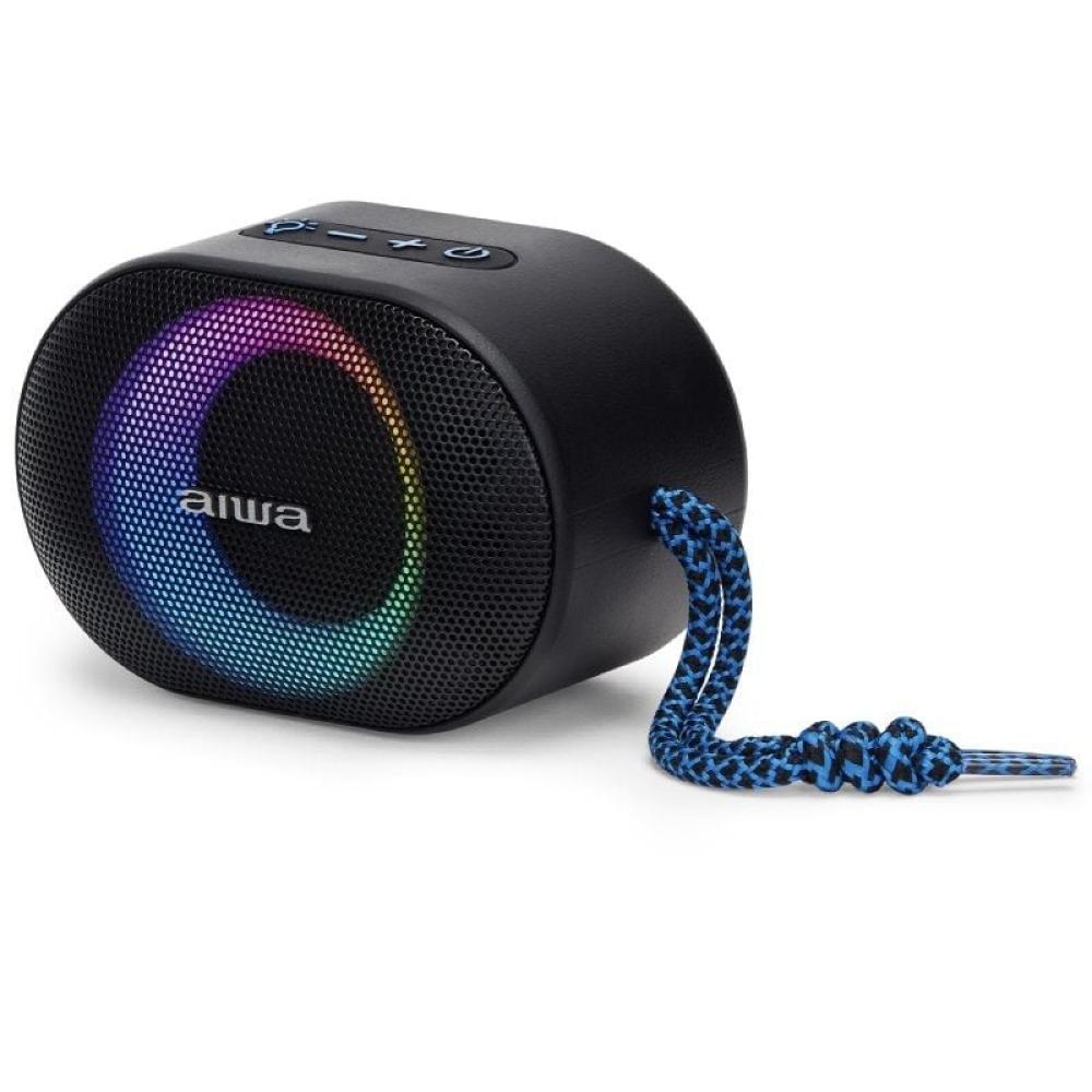 Altavoz con Bluetooth Aiwa BST-330BL/ 10W/ 1.0/ Azul y Negro