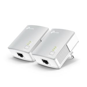 HOMEPLUG TP-LINK POWERLINE 500MB PA4010KIT 1P ETHERNET KIT DE 2 UNIDADES SOPORTA MULTIPLES IPTV STREAMS