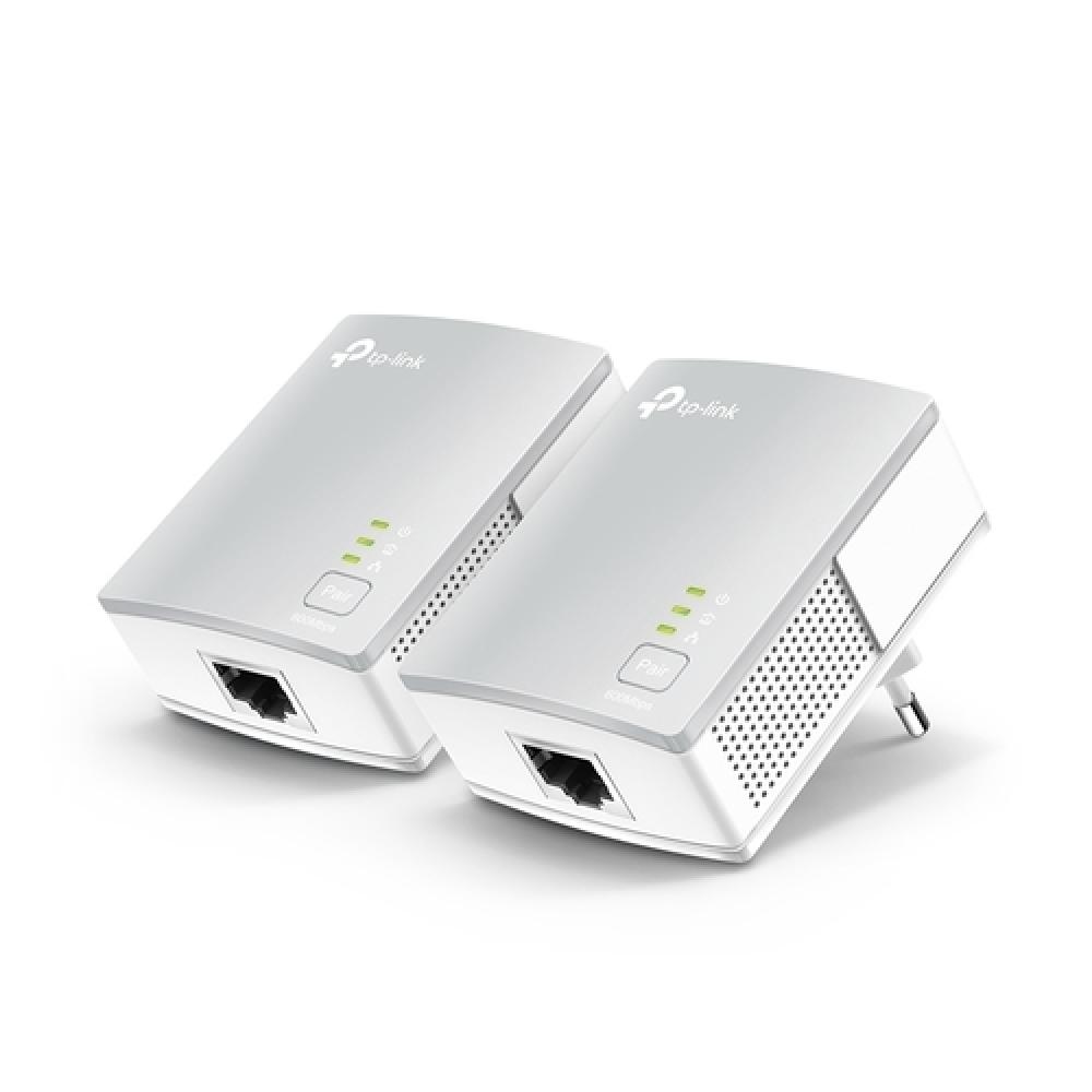 HOMEPLUG TP-LINK POWERLINE 500MB PA4010KIT 1P ETHERNET KIT DE 2 UNIDADES SOPORTA MULTIPLES IPTV STREAMS