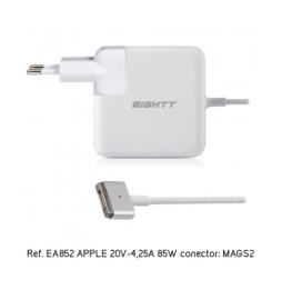 Eightt - Cargador Específico Compatible con APPLE 20V-4,25A 85W MAGSAFE2