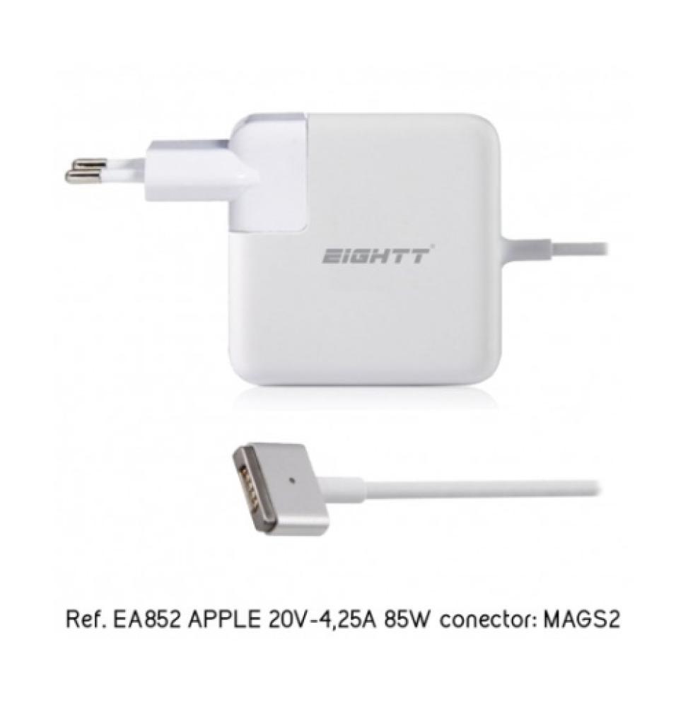 Eightt - Cargador Específico Compatible con APPLE 20V-4,25A 85W MAGSAFE2