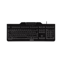 CHERRY KC 1000 SC - Teclado - USB - España - Lector de tarjetas inteligente (DNI) - negro