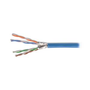 Bobina de cable U-FTP Cat.6A sólido - Azul - 100 m