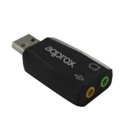 Approx - Tarjeta de sonido APPUSB51 5.1 externa USB 2.0