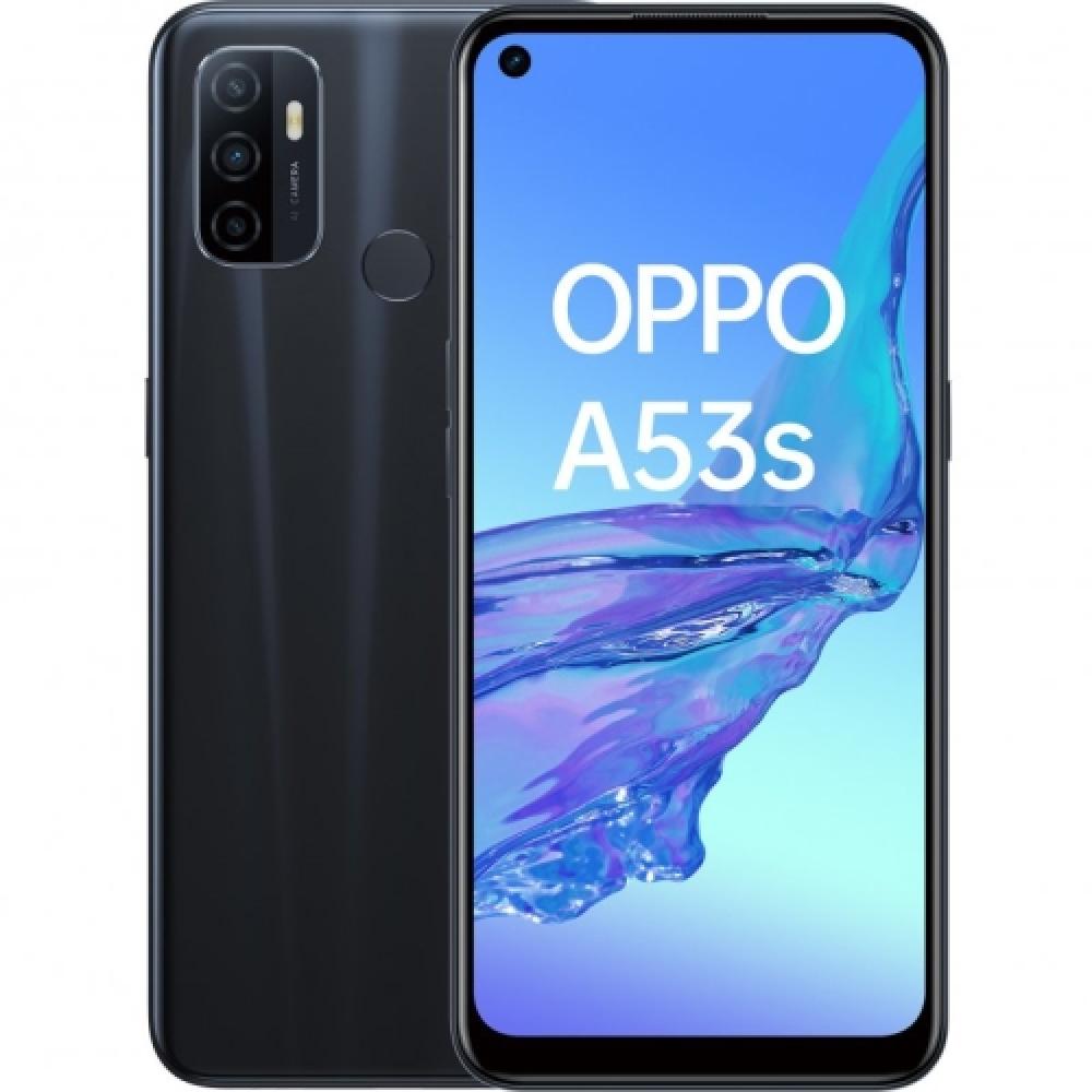 OPPO - Smartphone A53S - 6.5" - 4/128GB - 1600 x 720 Pixeles - Negro