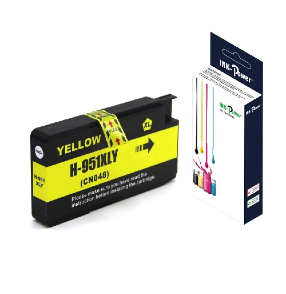 INK-POWER CARTUCHO COMP. HP Nº951XL AMARILLO CN048AE 26 ML