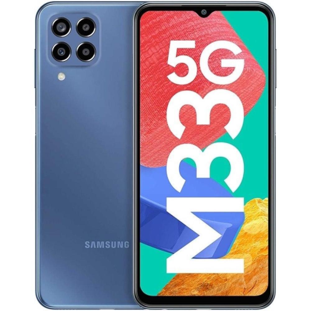 Samsung - Smartphone Galaxy M33 - 6.6" FHD+ - 5G - 6/128GB - Azul