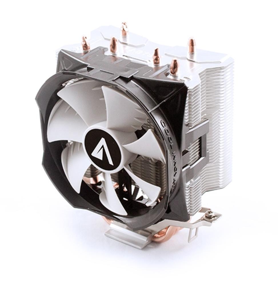 Abysm Gaming - CPU Air Cooler Snow III - Ventilador 10 cm + Disipador 3 pipes - 18-30 dBA - TDP 120W - Intel 1156/1155/1151/1150