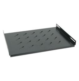 Phasak - Bandeja fija 1U para rack 600mm de fondo externo - negra