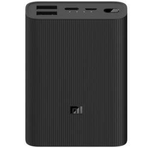 Xiaomi - Powerbank 10000mAh Mi Power Bank 3 Ultra Compact - Negra