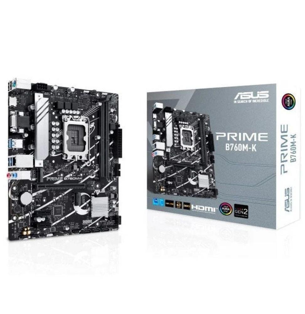 Placa Base Aus PRIME B760M-K Socket 1700/ Micro ATX