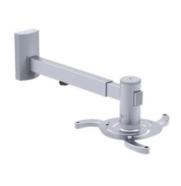 TooQ - Soporte de pared para proyector PJ4015WTN–B - giratorio, inclinable - Plata