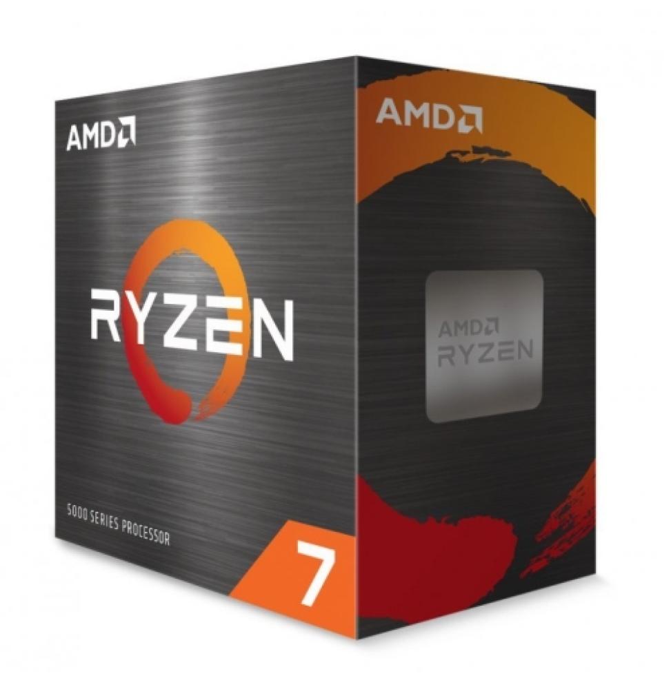 AMD Ryzen 7 5800X - Socket AM4 - 3.8 GHz (4.7 GHz max) - 8 cores - 16 hilos - 4 MB L2 - 32 MB L3 - 65W - Sin gráfica - En caja -