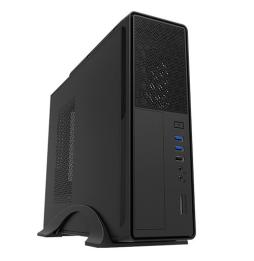 Caja sobremesa microATX Slim Unykach UK-2010 - FA SFX 450W - USB 3.0 x2 , USB 2.0 x1 Audio, Micrófono y Lector de tarjetas MS/MM