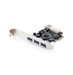 Conceptronic - Controladora PCI-Express USB 3.0 x 3 Puertos Externos + 1 Interno