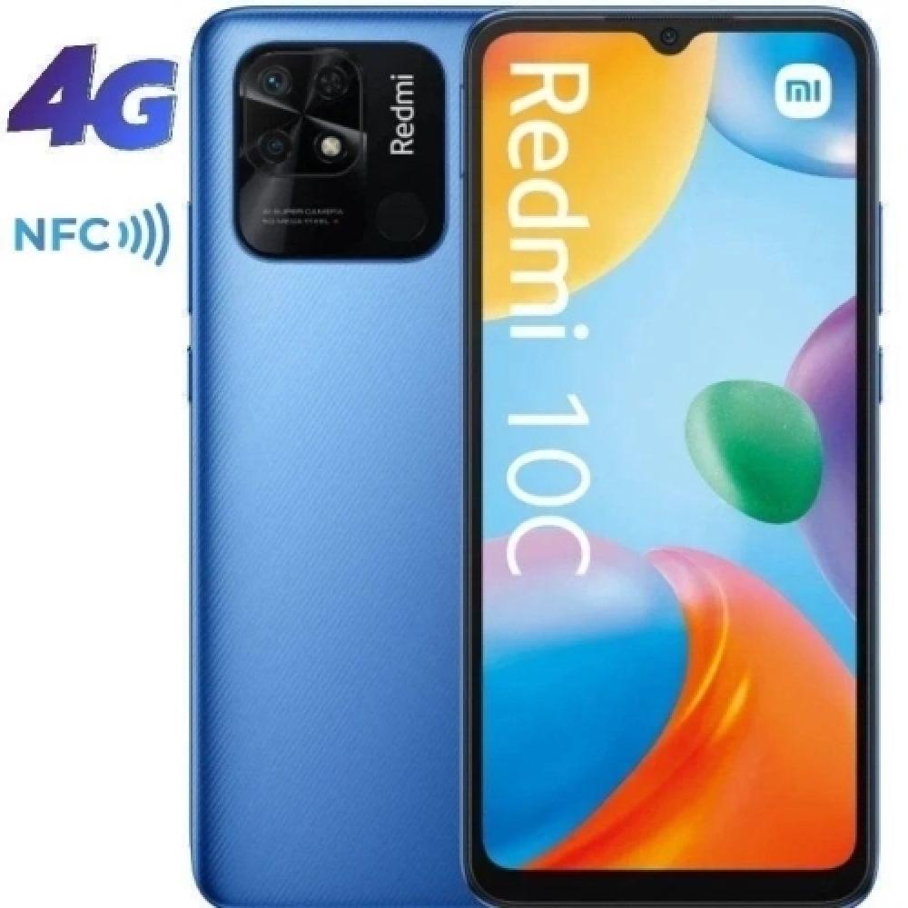 Xiaomi - Smartphone Redmi 10C - NFC - 6.71" - FHD+ - 4/64GB - 4G - Dualism - A11.0 - Azul Ocano