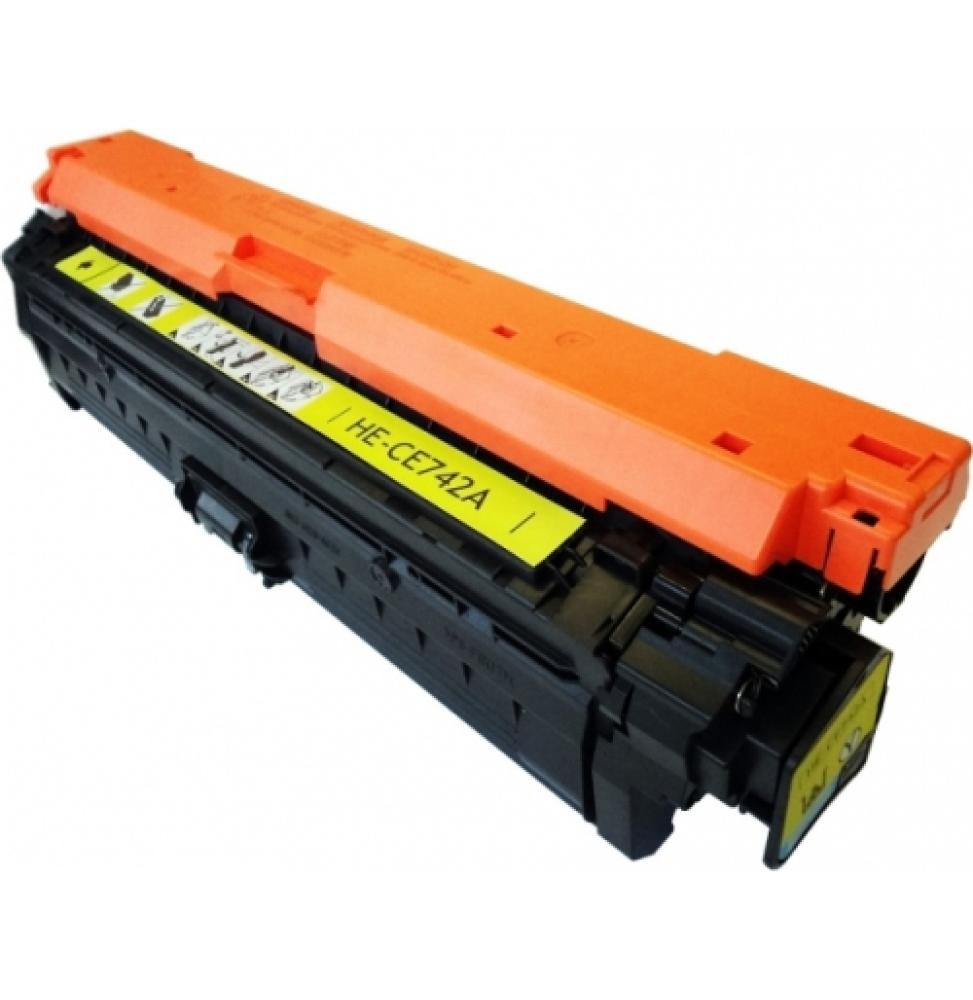 INK-POWER TONER COMP. HP CE742A AMARILLO 307A 7.300 PAG.