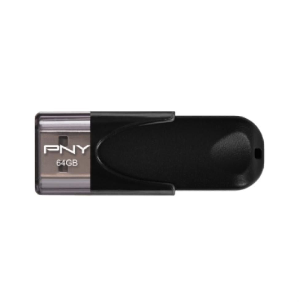 PNY - Pendrive 64Gb Attache USB 2.0 - Color Negro