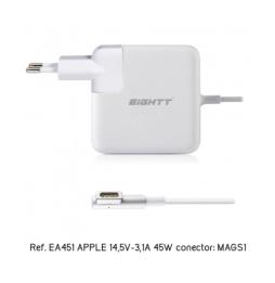 Eightt - Cargador Específico Compatible con APPLE 14,5V-3,1A 45W MAGSAFE1