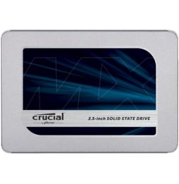 Crucial MX500 - Unidad en estado sólido - cifrado - 500GB - interno - 2.5" - SATA 6Gb/s - AES de 256 bits - TCG Opal Encryption 