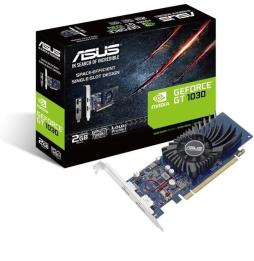 Tarjeta Gráfica Asus GeForce GT 1030/ 2GB GDDR5/ Compatible con Perfil Bajo