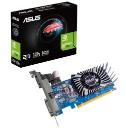 Tarjeta Gráfica Asus GeForce GT 730 BRK EVO/ 2GB DDR3/ Compatible con Perfil Bajo