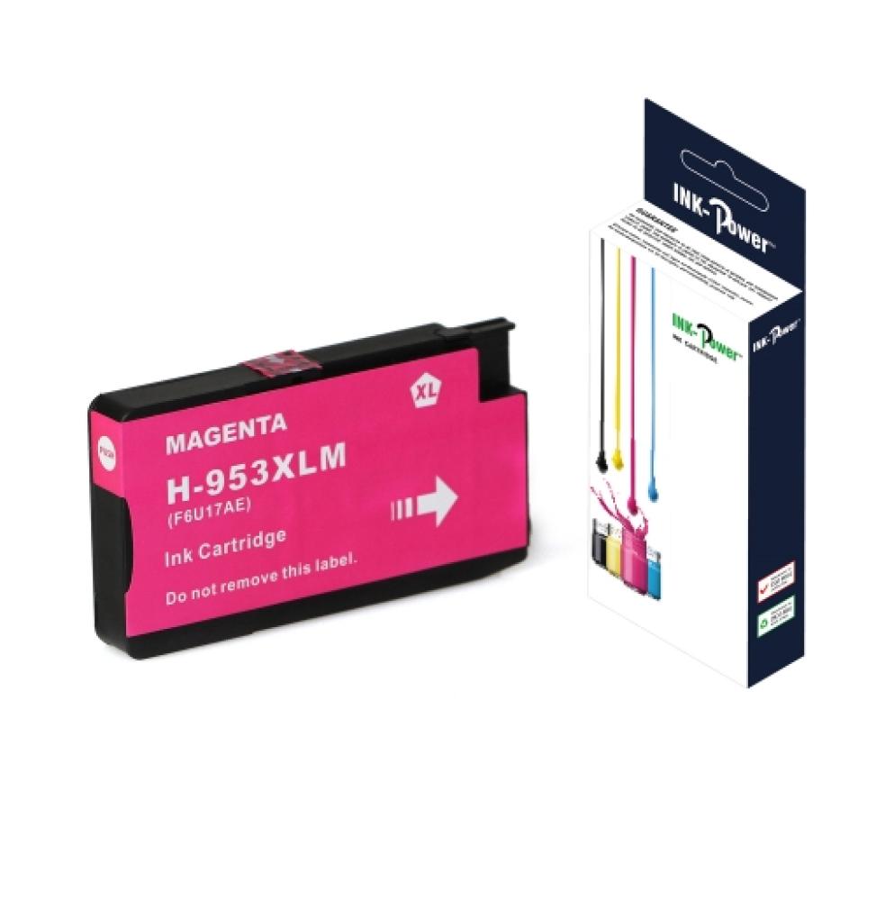 INK-POWER CARTUCHO COMP.HP 953XL MAGENTA F6U17AE/F6U13AE 1.600 PAGINAS