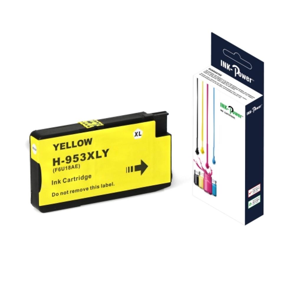 INK-POWER CARTUCHO COMP.HP 953XL AMARILLO F6U18AE/F6U14AE 1.600 PAGINAS