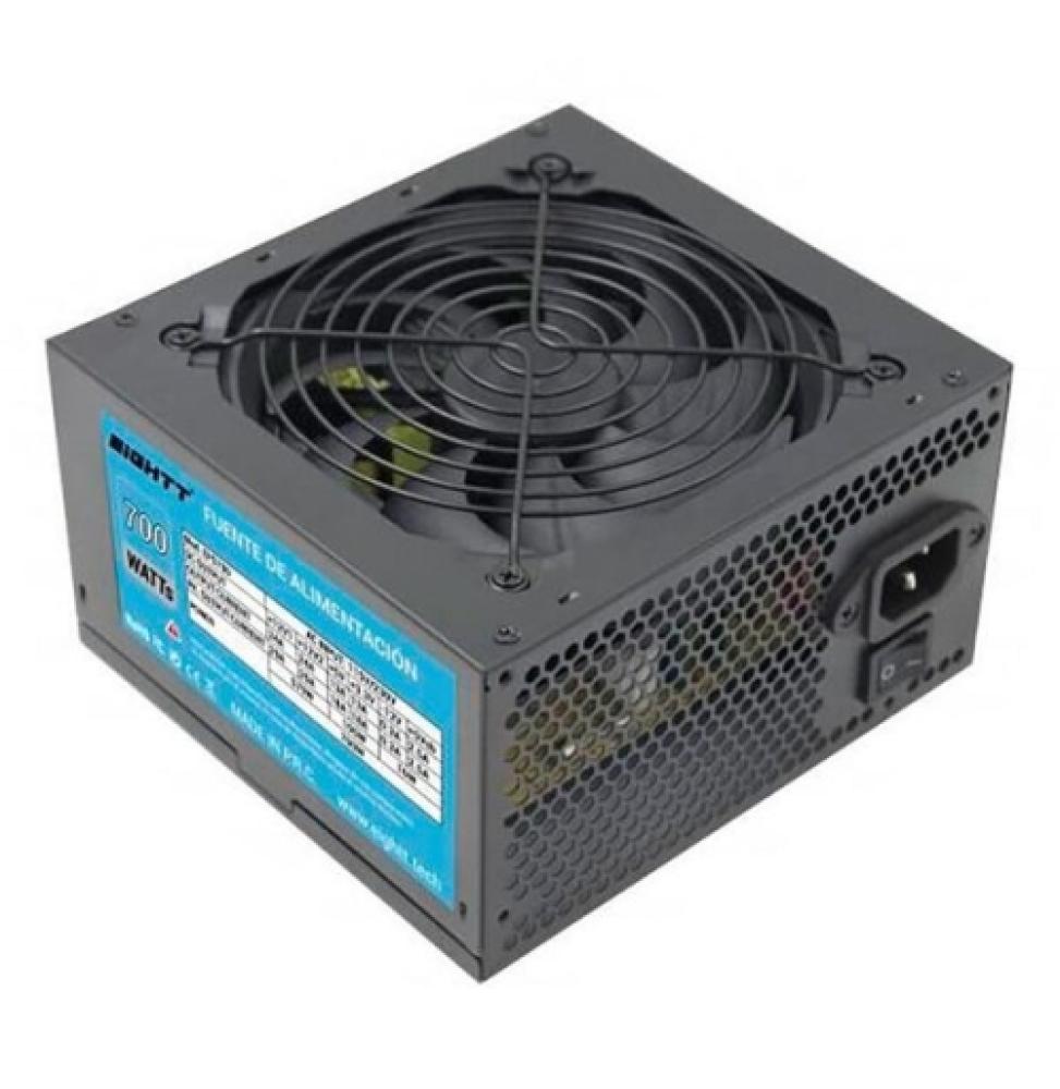 Eightt - Fuente de alimentación ATX - 700W - 4 x SATA - 2 x Molex - 1 x CPU 4+4 - 1 x PCIe 6+2 - Ventilador 12cm