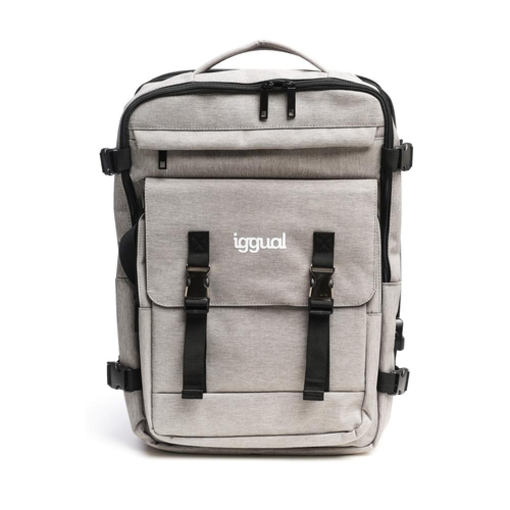 iggual Mochila viaje All-Round Urban XL Gris