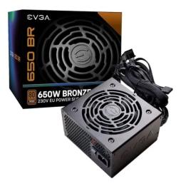 Fuente de Alimentación EVGA 650 BR/ 650W/ Ventilador 12cm/ 80 Plus Bronze