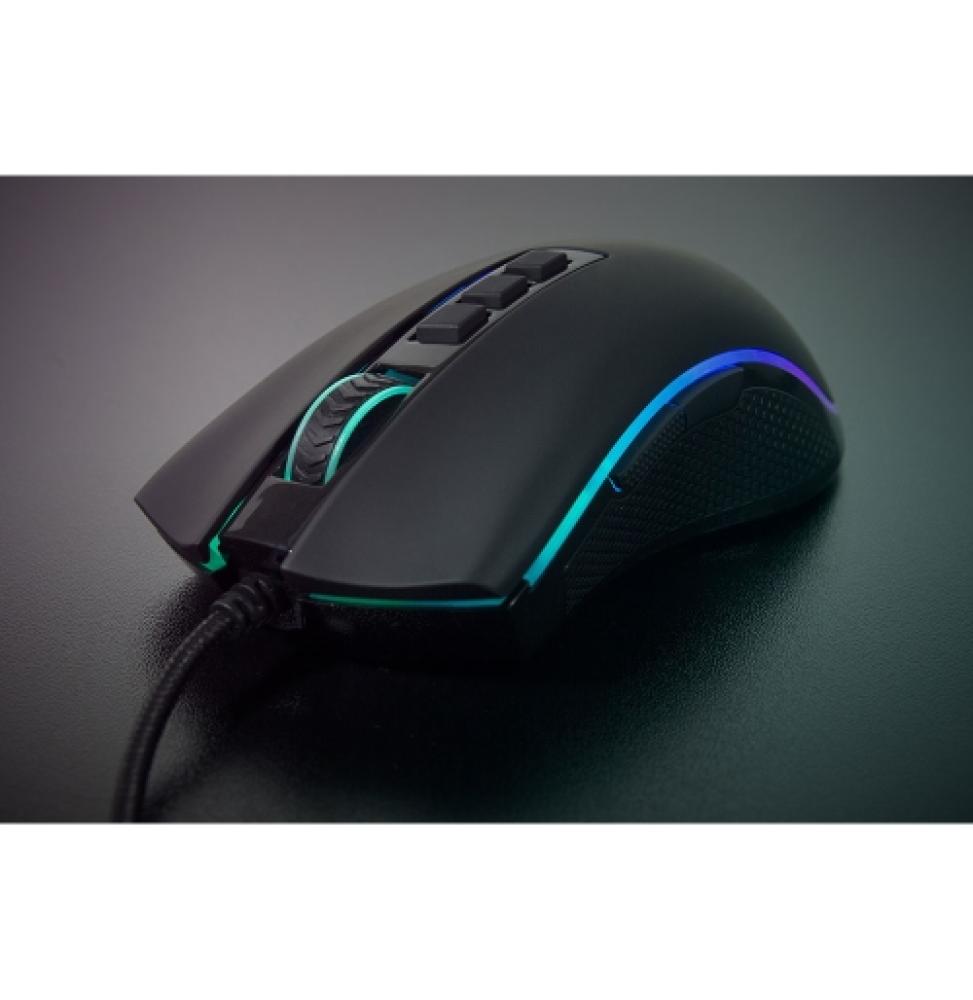 Redragon - COBRA FPS Ratón Gaming RGB Negro