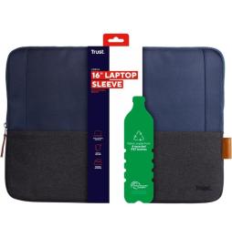 Funda Trust Lisboa para Portátiles hasta 16'/ Azul