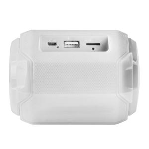 Altavoz con Bluetooth Mars Gaming MSBAXW/ 10W/ 1.0/ Blanco