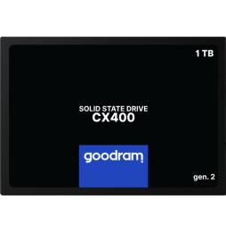 GOODRAM CX400 G.2 - 1TB SSD - 2.5" - SATA III - Lectura 550 MB/s - Escritura 500 MB/s -TBW 720TB