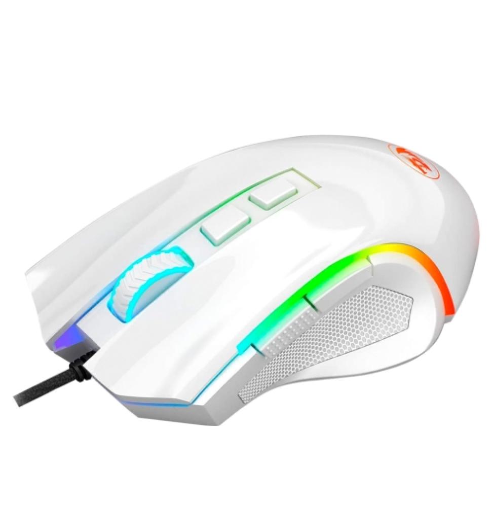 Redragon - GRIFFIN Ratón Gaming RGB Blanco