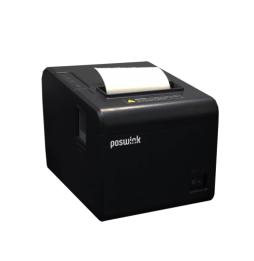 Poswink - Impresora de tickets térmica triple conexión - USB - RS232 - Ethernet - Negra - Autocorte