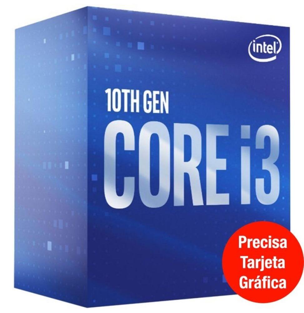 Procesador Intel Core i3-10100F 3.60GHz Socket 1200