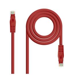 CABLE RED LATIGUIL LSZH CAT.6A UTP AWG24 ROJO 0.5M