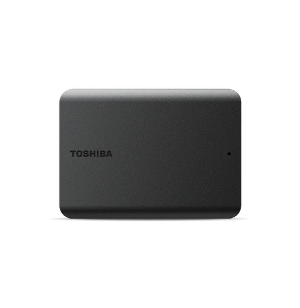 Toshiba Canvio Basics 2022 - Disco duro - 2TB - externo - 2.5" - USB 3.2 Gen1 - 5 Gbit/s - negro