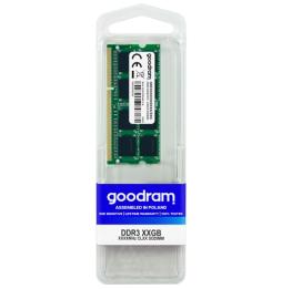 Goodram GR1600S3V64L11/8G - DDR3L SODIMM - 8GB - 1600 Mhz - PC3L-12800 - 1,35V - CL11 - Sin búfer - 204-clavijas