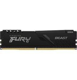 Memoria RAM Kingston FURY Beast 8GB/ DDR4/ 2666MHz/ 1.2V/ CL16/ DIMM