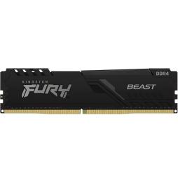 Memoria RAM Kingston FURY Beast 16GB/ DDR4/ 2666MHz/ 1.2V/ CL16/ DIMM